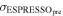 ${\sigma }_{{\mathrm{ESPRESSO}}_{\mathrm{pre}}}$