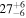 ${27}_{-6}^{+6}$