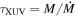 ${\tau }_{\mathrm{XUV}}=M/\dot{M}$