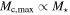 ${M}_{{\rm{c}},\max }\propto {M}_{\star }$
