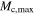 ${M}_{{\rm{c}},\max }$