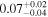 ${0.07}_{-0.04}^{+0.02}$