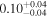${0.10}_{-0.04}^{+0.04}$