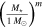 ${\left(\tfrac{{M}_{\star }}{1\,{M}_{\odot }}\right)}^{m}$