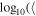 ${\mathrm{log}}_{10}(\langle $