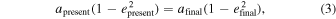 Equation (3)