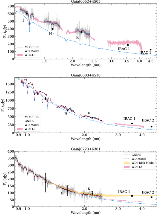 Disk or Companion: Characterizing Excess Infrared Flux in Seven White ...
