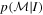$p({ \mathcal M }| I)$
