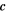 ${\boldsymbol{c}}$
