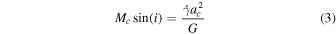 Equation (3)