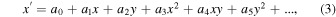 Equation (3)