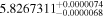 $5.826731{1}_{-0.0000068}^{+0.0000074}$