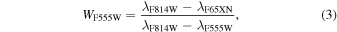 Equation (3)