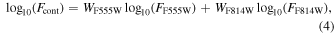 Equation (4)