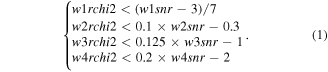 Equation (1)