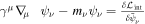 ${\gamma }^{\mu }{{\rm{\nabla }}}_{\mu }{\psi }_{\nu }-{m}_{\nu }{\psi }_{\nu }=\frac{\delta {{ \mathcal L }}_{\,\rm{int}\,}}{\delta {\bar{\psi }}_{\nu }}$