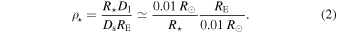 Equation (2)