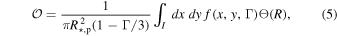 Equation (5)