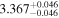 $3.36{7}_{-0.046}^{+0.046}$