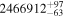 $246691{2}_{-63}^{+97}$