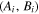 $\left({A}_{i},{B}_{i}\right)$
