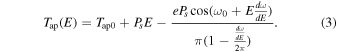 Equation (3)