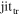 ${{\rm{jit}}}_{{\rm{tr}}}$