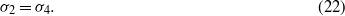 Equation (22)