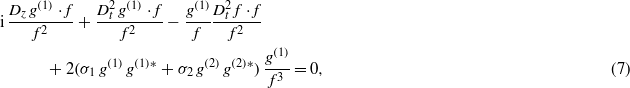 Equation (7)