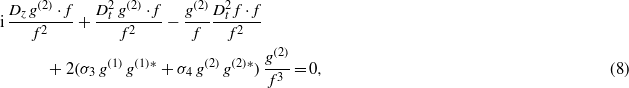 Equation (8)