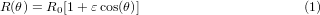 Equation (1)