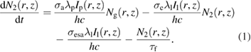 Equation (1)