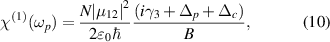 Equation (10)