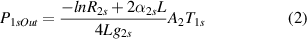 Equation (2)