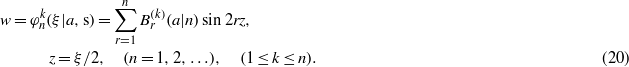 Equation (20)