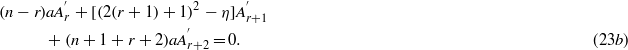 Equation (23b)