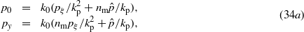 Equation (34a)
