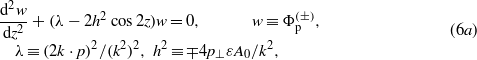 Equation (6a)