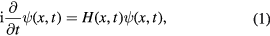Equation (1)