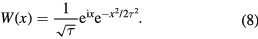 Equation (8)