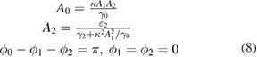 Equation (8)