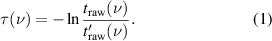 Equation (1)