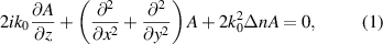 Equation (1)