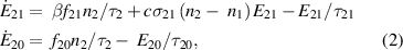 Equation (2)