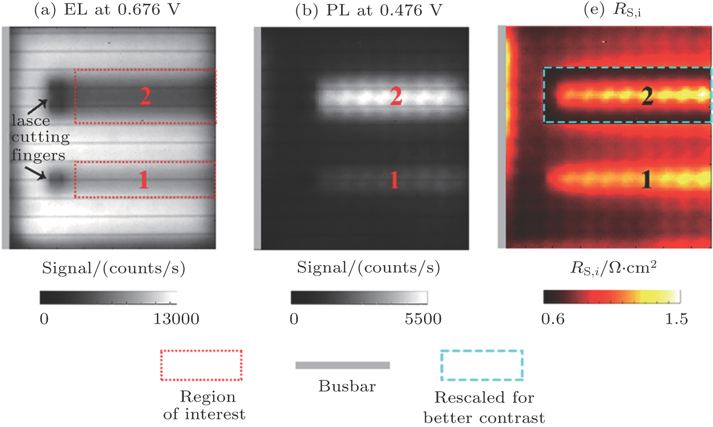 Detection of finger interruptions in silicon solar cells using ...