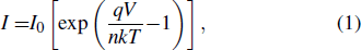 Equation (1)