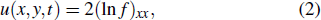 Equation (2)