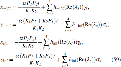 Equation (59)