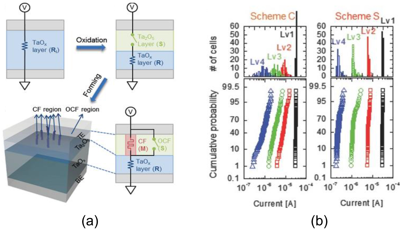 Resistive switching memory for high density storage and computing ...
