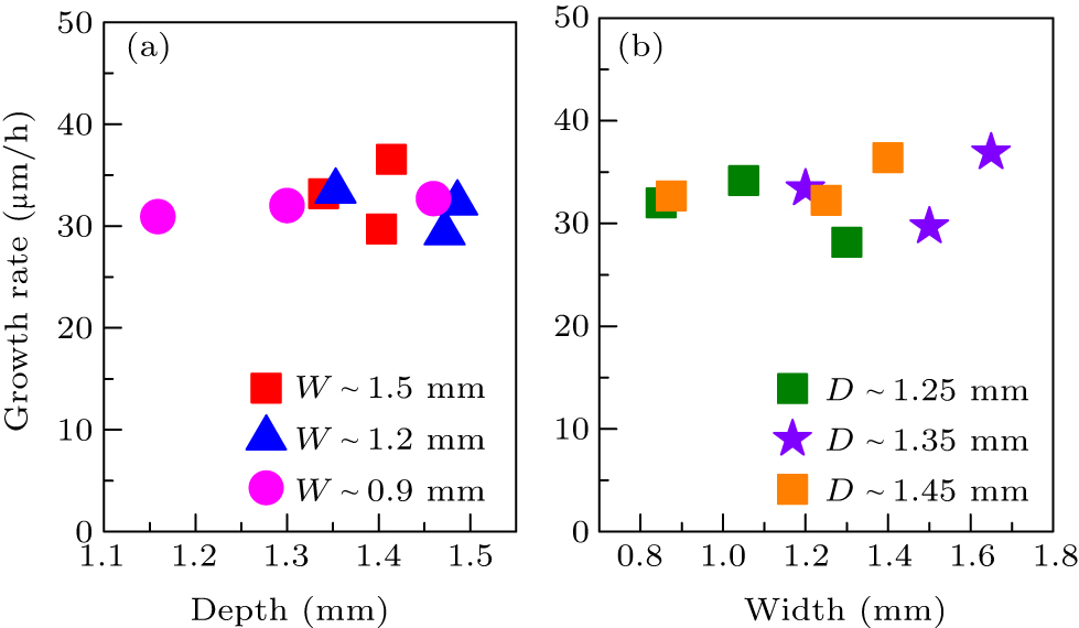 Relationship between the spatial position of the seed and growth mode ...